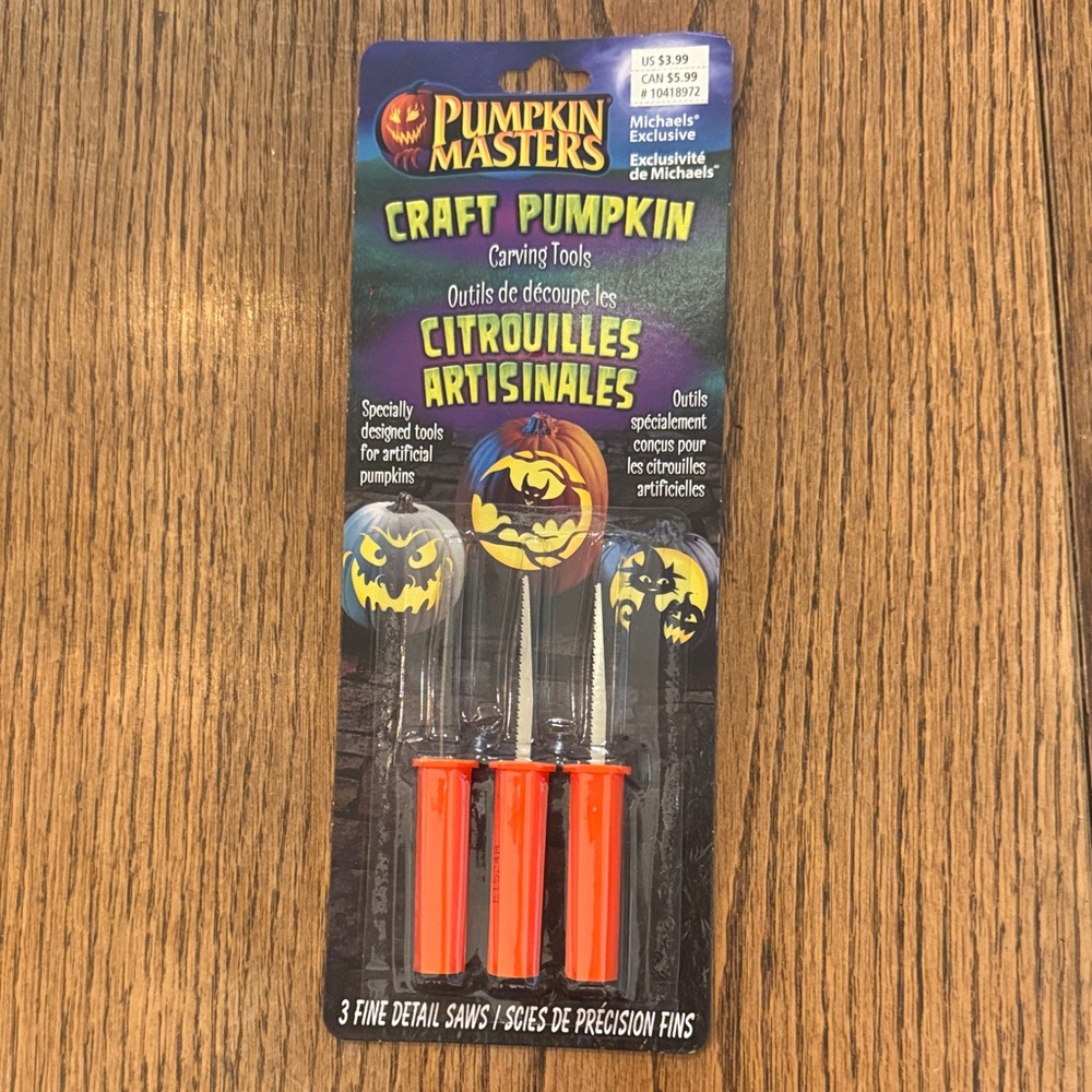 Source Unknown Pumpkin Carving Tools - Orange